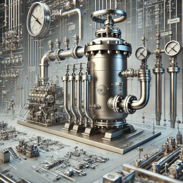 Steam Distribution Headers & Steam Separator